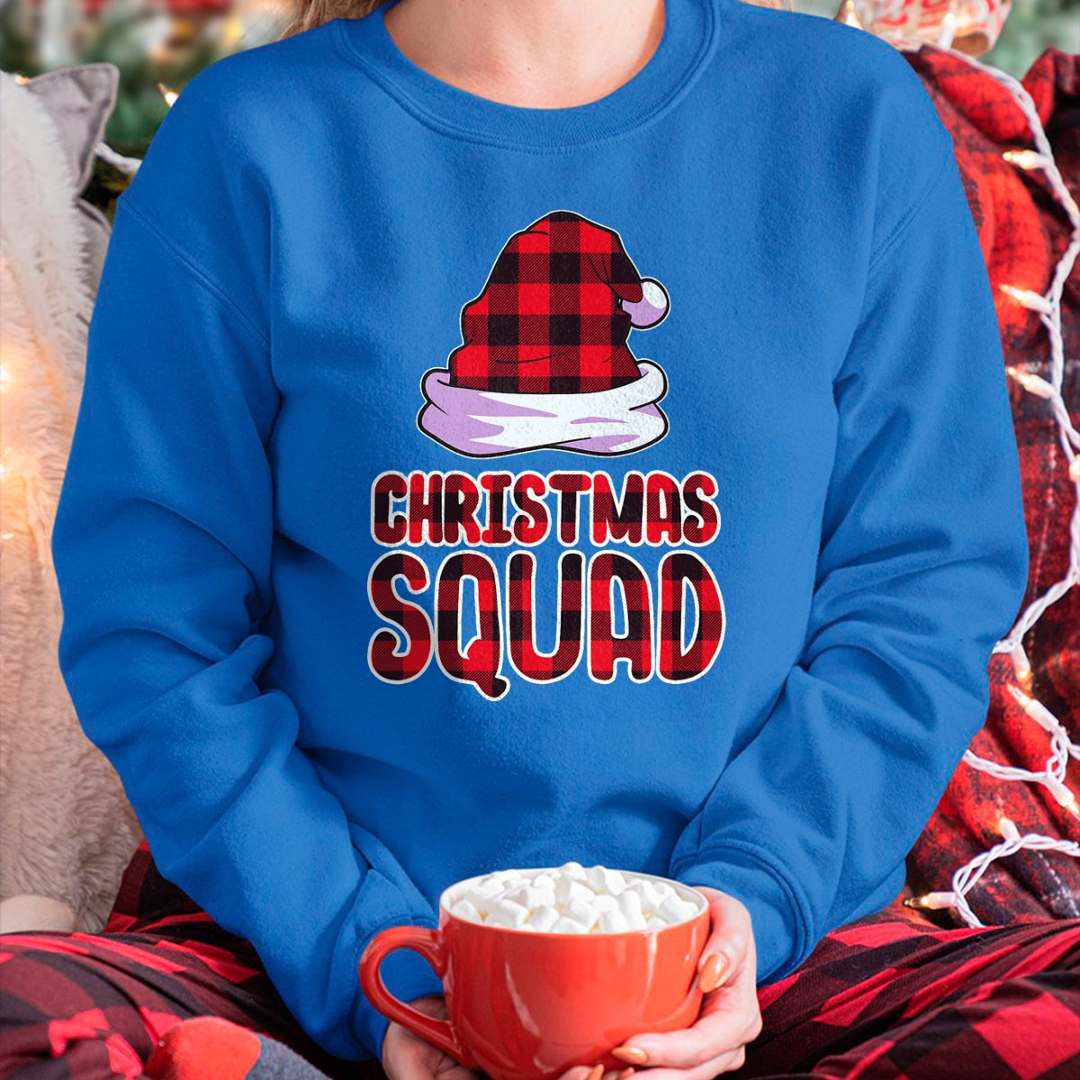 Christmas Squad Family Group Matching Christmas Party Pajama T-Shirt - Christmas Unisex T-Shirt/Hoodie/Sweatshirt - NGHL00