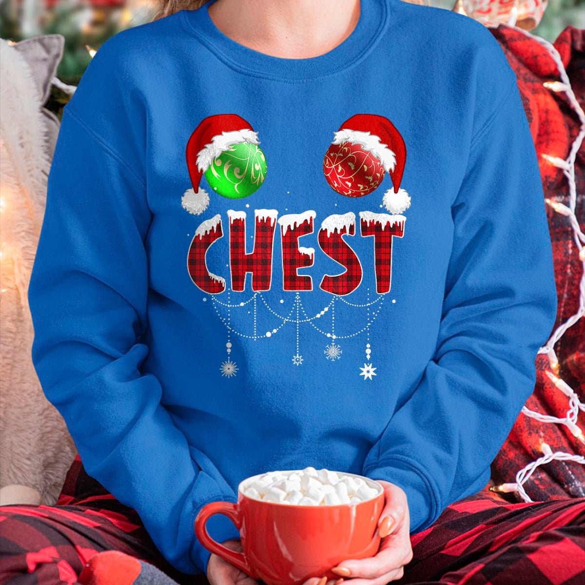 Chest Nuts Christmas Shirt Funny Matching Couple Chestnuts T-Shirt - Christmas Unisex T-Shirt/Hoodie/Sweatshirt - NGHL00