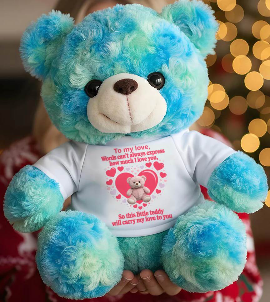 TO MY LOVE - TEDDY BEAR, PERFECT GIFT FOR YOUR SOULMATE - NGHL00