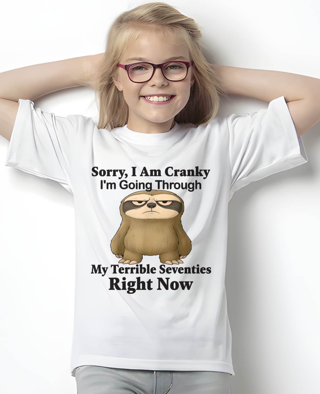 SORRY I AM CRANKY - BIRTHDAY SHIRT FOR WOMEN - NGHL00 (SKU12-226)