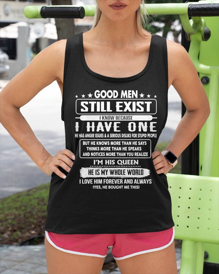 Good men Still Exist - gift for your girlfriend, wife from Husband - NGHL00 (SKU2602-42-00)
