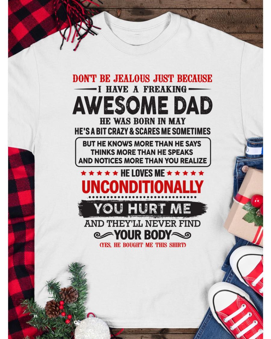 May - Awesome Dad - Perfect gift for your daughter, son (SKU05-93-05)