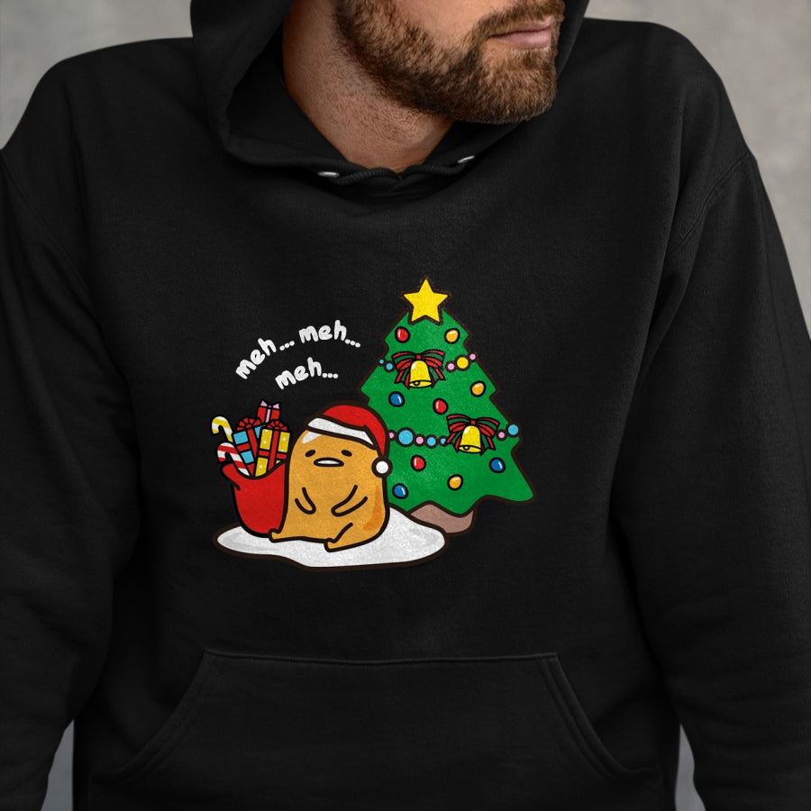 Gudetama Christmas Tree Hoodie Sweatshirt Pullover Hoodie - Christmas Unisex T-Shirt/Hoodie/Sweatshirt - NGHL00