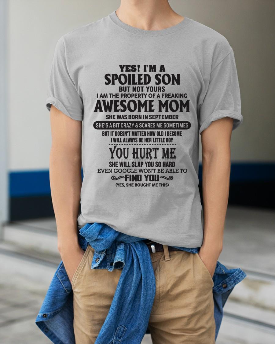 September - Gift for Son from a Legendary Mom ( SKU-MS01-09)