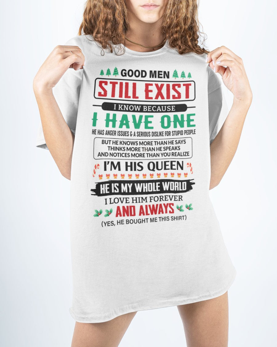 Good Men Still Exist - Perfect Christmas Gift For Your Wife From Husband - NGHL00