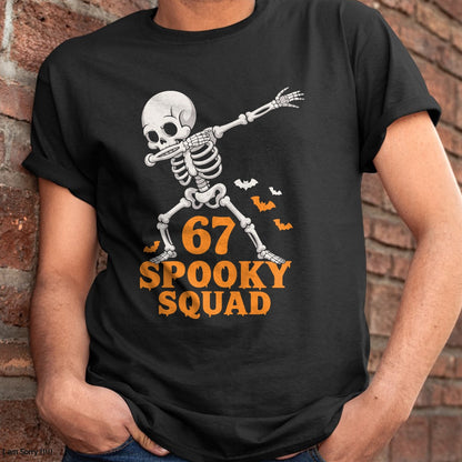 67 Meme Humor 6-7 Funny Six Seven Halloween T-Shirt - Halloween Unisex T-Shirt/Hoodie - NGHL00