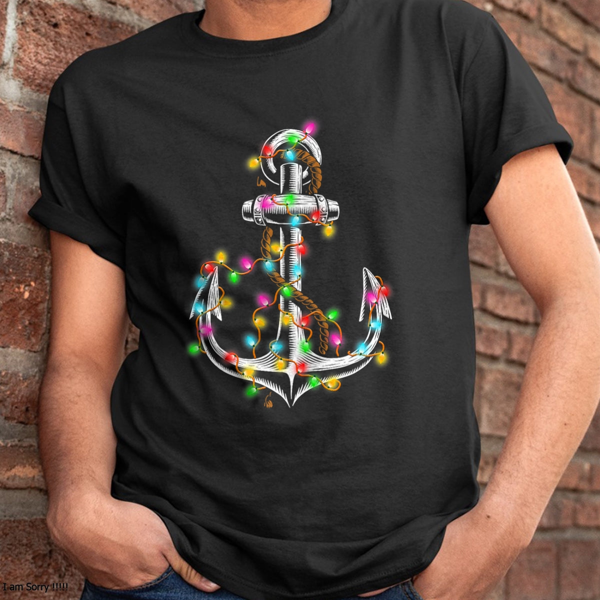 Christmas Lights Boating Sailing Cruise Boat Gifts T-Shirt - Christmas Unisex T-Shirt/Hoodie/Sweatshirt - NGHL00
