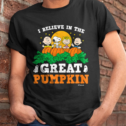 Peanuts - I Believe In The Great Pumpkin T-Shirt - Halloween Unisex T-Shirt/Hoodie - NGHL00