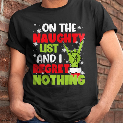 Funny Naughty List Christmas Xmas Santa Mens Womens Kids T-Shirt - Christmas Unisex T-Shirt/Hoodie/Sweatshirt - NGHL00