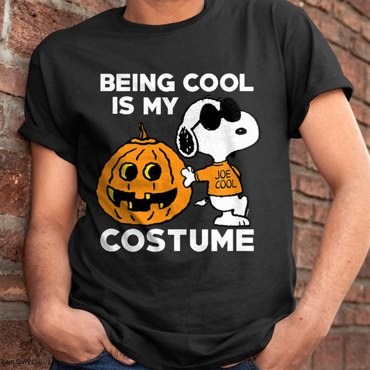 Peanuts Snoopy Cool Halloween Costume T-Shirt - Halloween Unisex T-Shirt/Hoodie - NGHL00