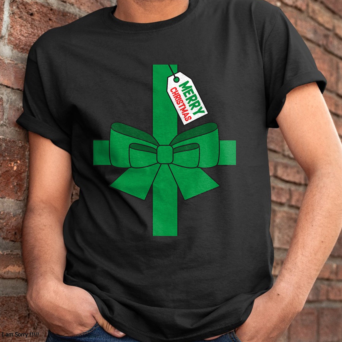 Funny DIY Christmas Present Costume T-Shirt - Christmas Unisex T-Shirt/Hoodie/Sweatshirt - NGHL00