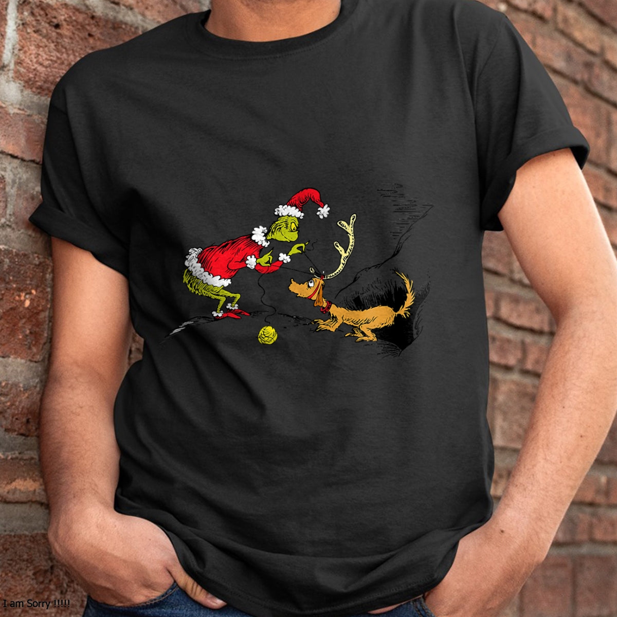 Dr. Seuss Reindeer T-shirt - Christmas Unisex T-Shirt/Hoodie/Sweatshirt - NGHL00