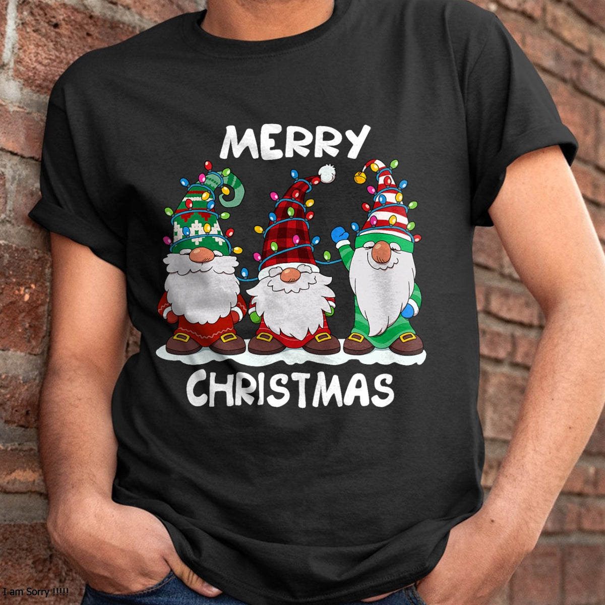 Merry Christmas Gnomes Xmas Family Men Women T-Shirt - Christmas Unisex T-Shirt/Hoodie/Sweatshirt - NGHL00