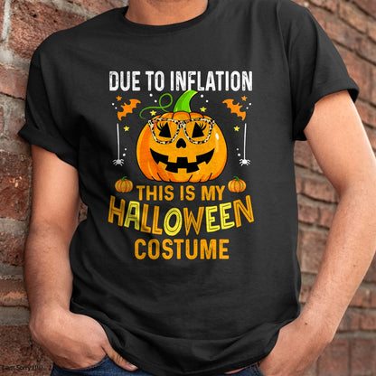 Pumpkin Halloween Costume Men Women Funny Halloween 2025 T-Shirt - Halloween Unisex T-Shirt/Hoodie - NGHL00