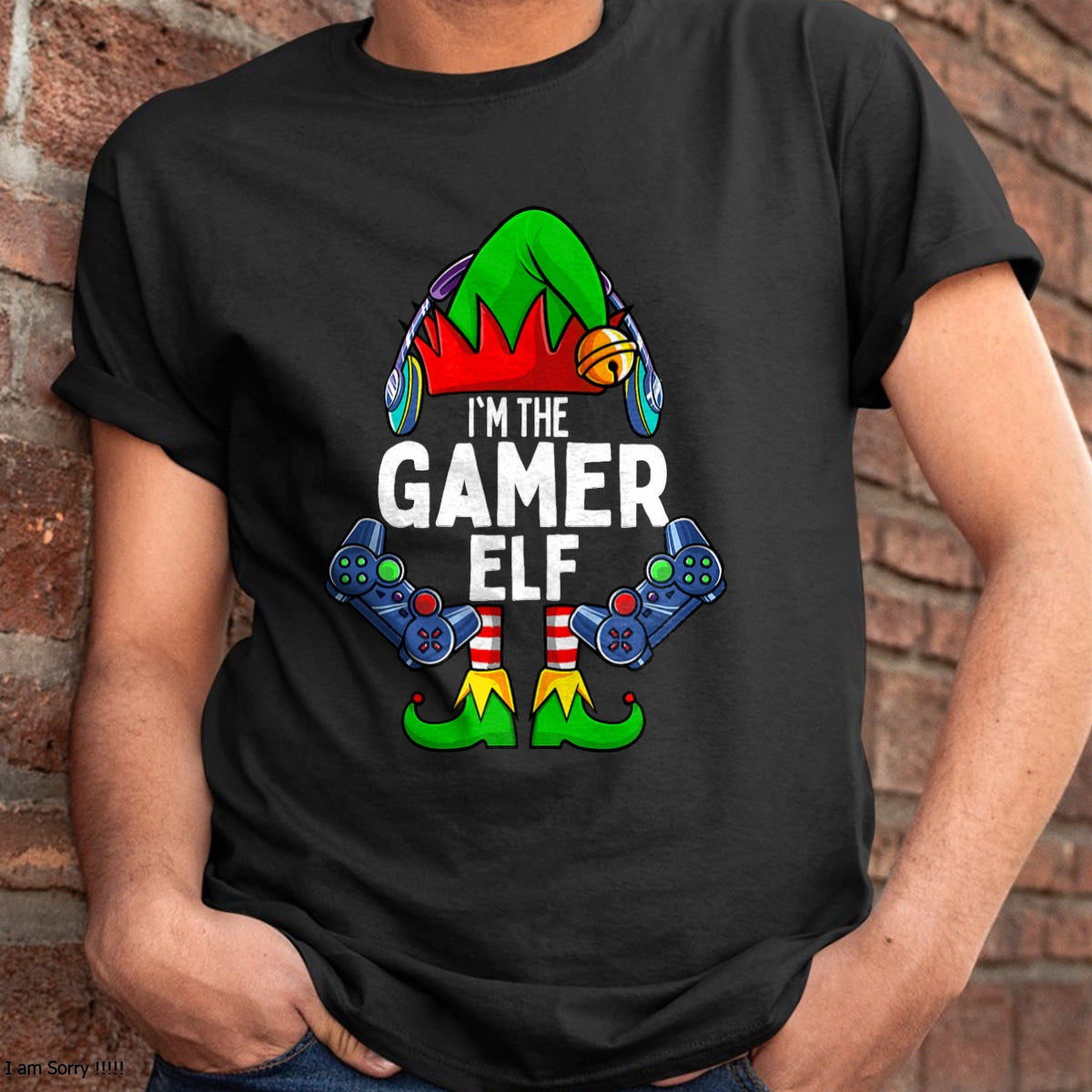 Gamer Elf Matching Family Christmas T-Shirt - Christmas Unisex T-Shirt/Hoodie/Sweatshirt - NGHL00