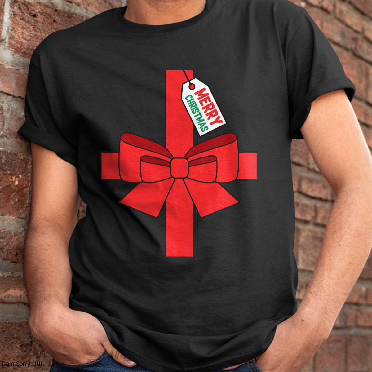Funny DIY Christmas Present Costume T-Shirt - Christmas Unisex T-Shirt/Hoodie/Sweatshirt - NGHL00