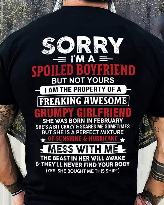February - Spoiled Boyfriend - Perfect Gift From Girlfriend - NGHL02 (SKU11-18-02)