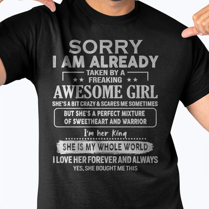 Awesome Girl - Perfect Gift For Your Boyfriend, Husband (SKU04-86MT-00)