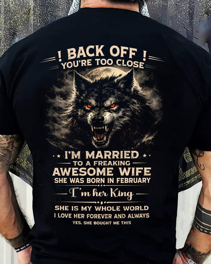 FEBRUARY - BACK OFF! YOU'RE TOO CLOSE - GIFT FROM WIFE - NGHL02 (SKU26T-01-25-02)