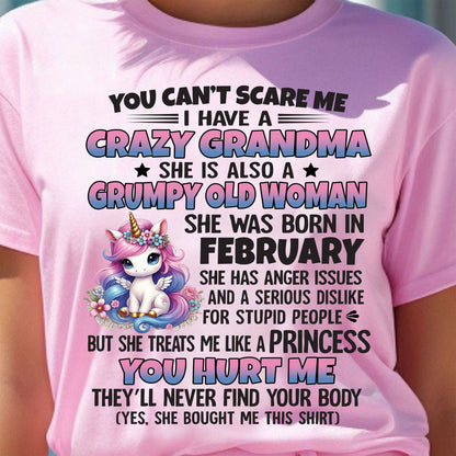 FEBRUARY - YOU CAN'T SCARE ME - GIFT FROM GRANDMA - NGHL02 (SKU09-106-02)