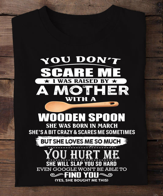 March - Awesome Mom Born In March - Special gift for your Son - TOP03 (SKU07-128-03)