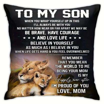 Special Gift For Your Son From Mom- Pillow