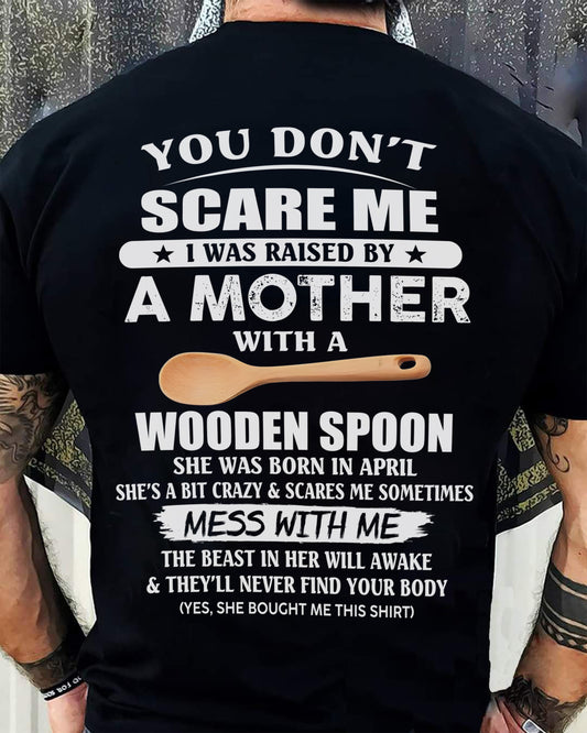 April - Awesome Mom Born In April - Special gift for your Son - TOP04 (SKU07-82-04)