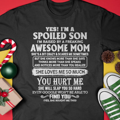 Awesome Mom - Perfect Gift For Your Spoiled Son From Mom - NGHL00 (SKU05-47-00)