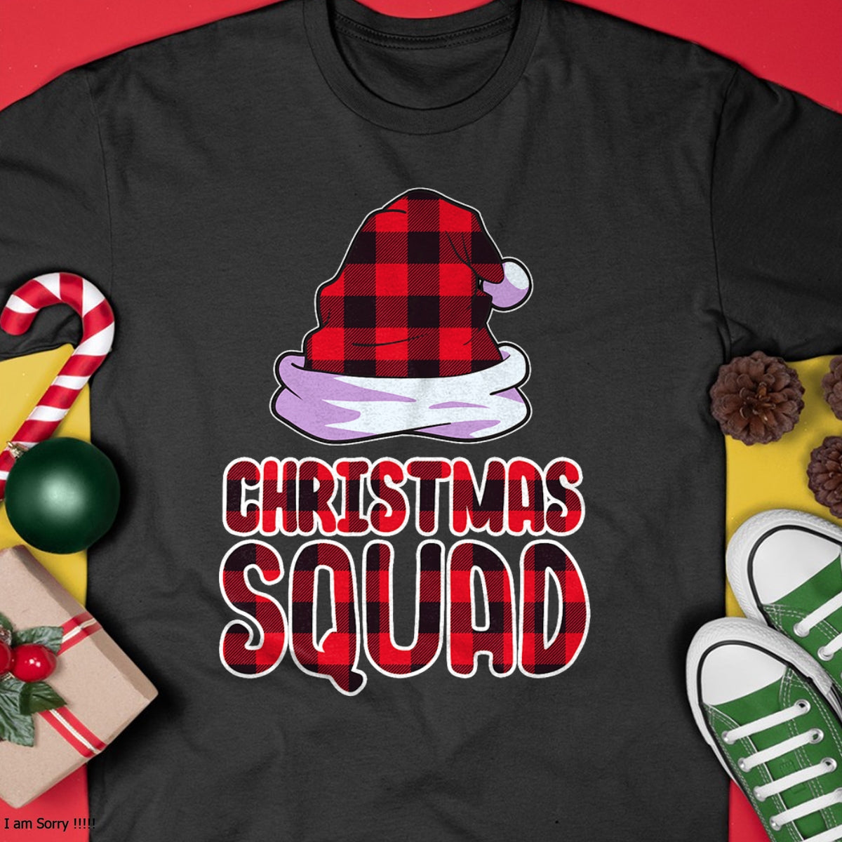 Christmas Squad Family Group Matching Christmas Party Pajama T-Shirt - Christmas Unisex T-Shirt/Hoodie/Sweatshirt - NGHL00
