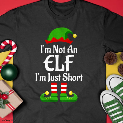 Im Not An Elf Family Christmas Pjs Matching Men Women Kids T-Shirt - Christmas Unisex T-Shirt/Hoodie/Sweatshirt - NGHL00