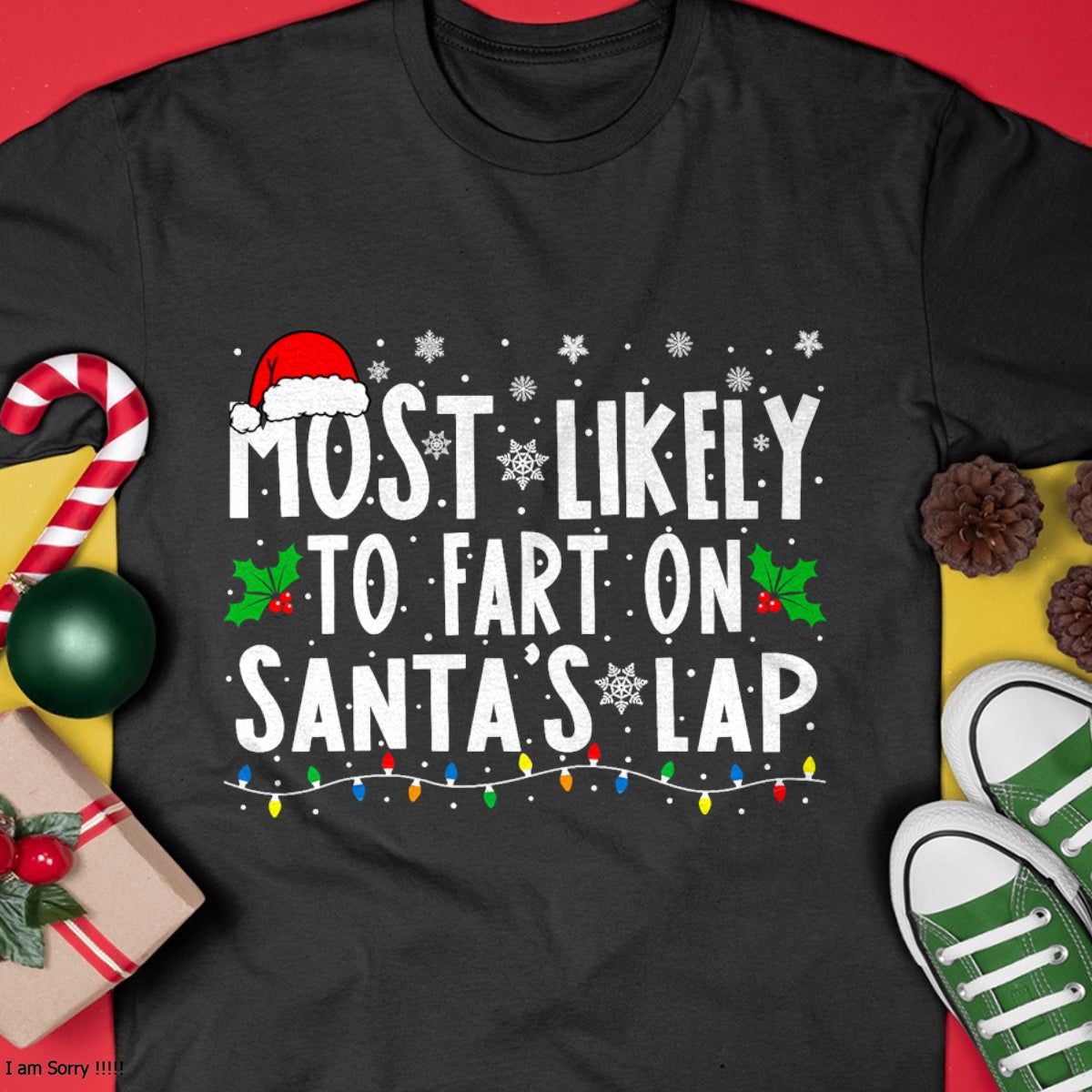 Most Likely to Fix Santa Sleigh Family Matching Christmas T-Shirt - Christmas Unisex T-Shirt/Hoodie/Sweatshirt - NGHL00
