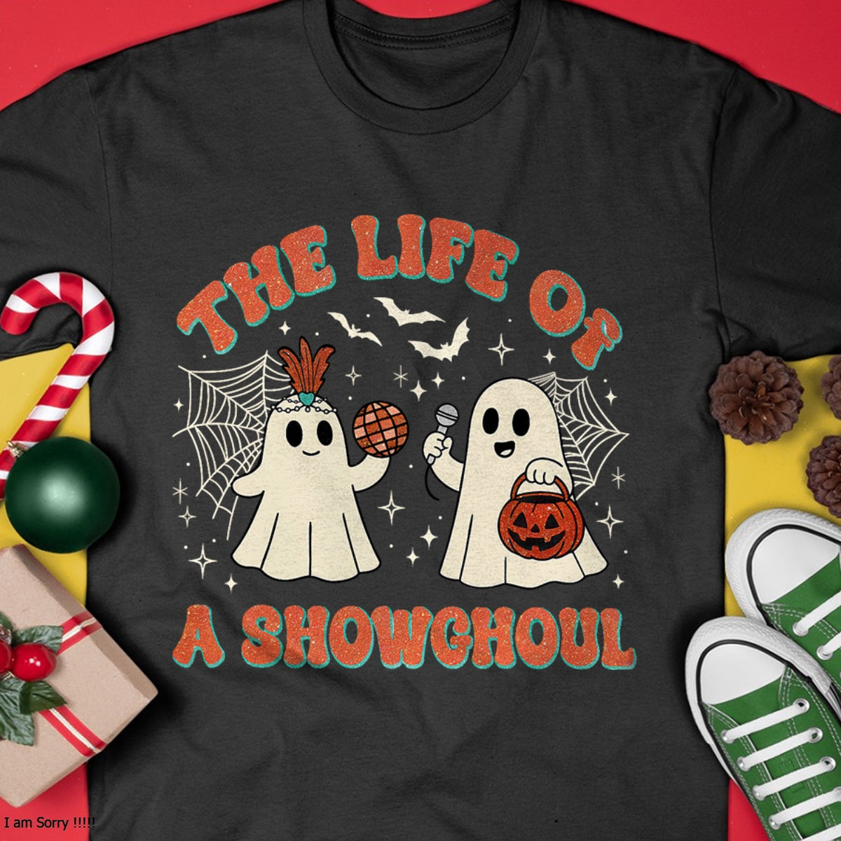The Life of a Showghoul Funny Halloween Ghost Girl T-Shirt - Halloween Unisex T-Shirt/Hoodie - NGHL00