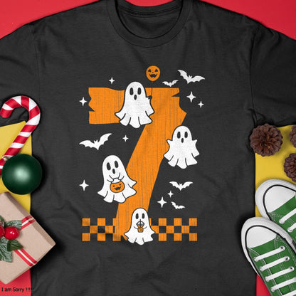 Scary Pumpkin Jack O Lantern Face Halloween Men Boys Kids T-Shirt - Halloween Unisex T-Shirt/Hoodie - NGHL00 (Copy)