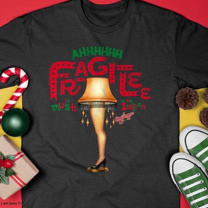 A Christmas Story Ahh Fragilee T-Shirt - Christmas Unisex T-Shirt/Hoodie/Sweatshirt - NGHL00
