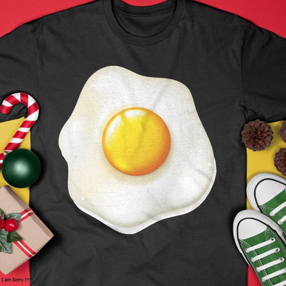 Egg Costume T-Shirt Funny Christmas  Halloween Egg Shirt T-Shirt - Christmas Unisex T-Shirt/Hoodie/Sweatshirt - NGHL00