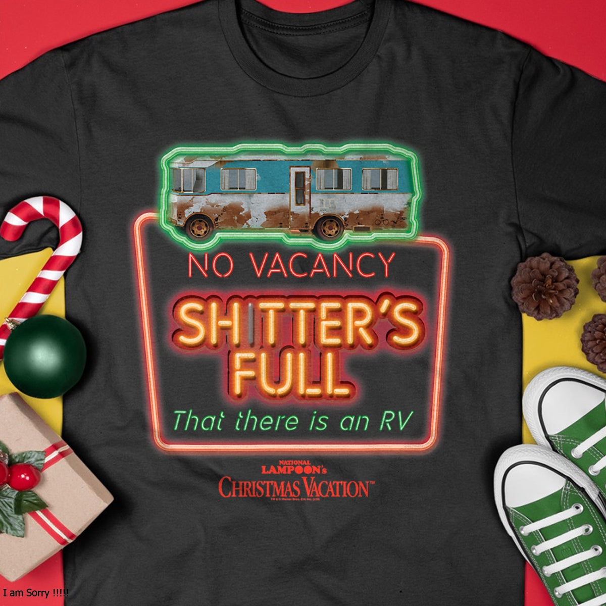 Christmas Vacation No Vacancy Shtter's Full Christmas T-Shirt - Christmas Unisex T-Shirt/Hoodie/Sweatshirt - NGHL00