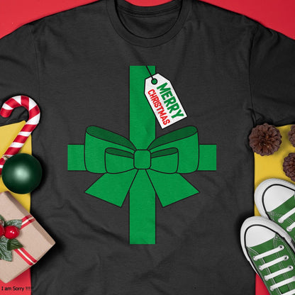 Funny DIY Christmas Present Costume T-Shirt - Christmas Unisex T-Shirt/Hoodie/Sweatshirt - NGHL00