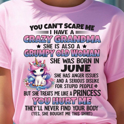 JUNE - YOU CAN'T SCARE ME - GIFT FROM GRANDMA - NGHL06 (SKU09-106-06)