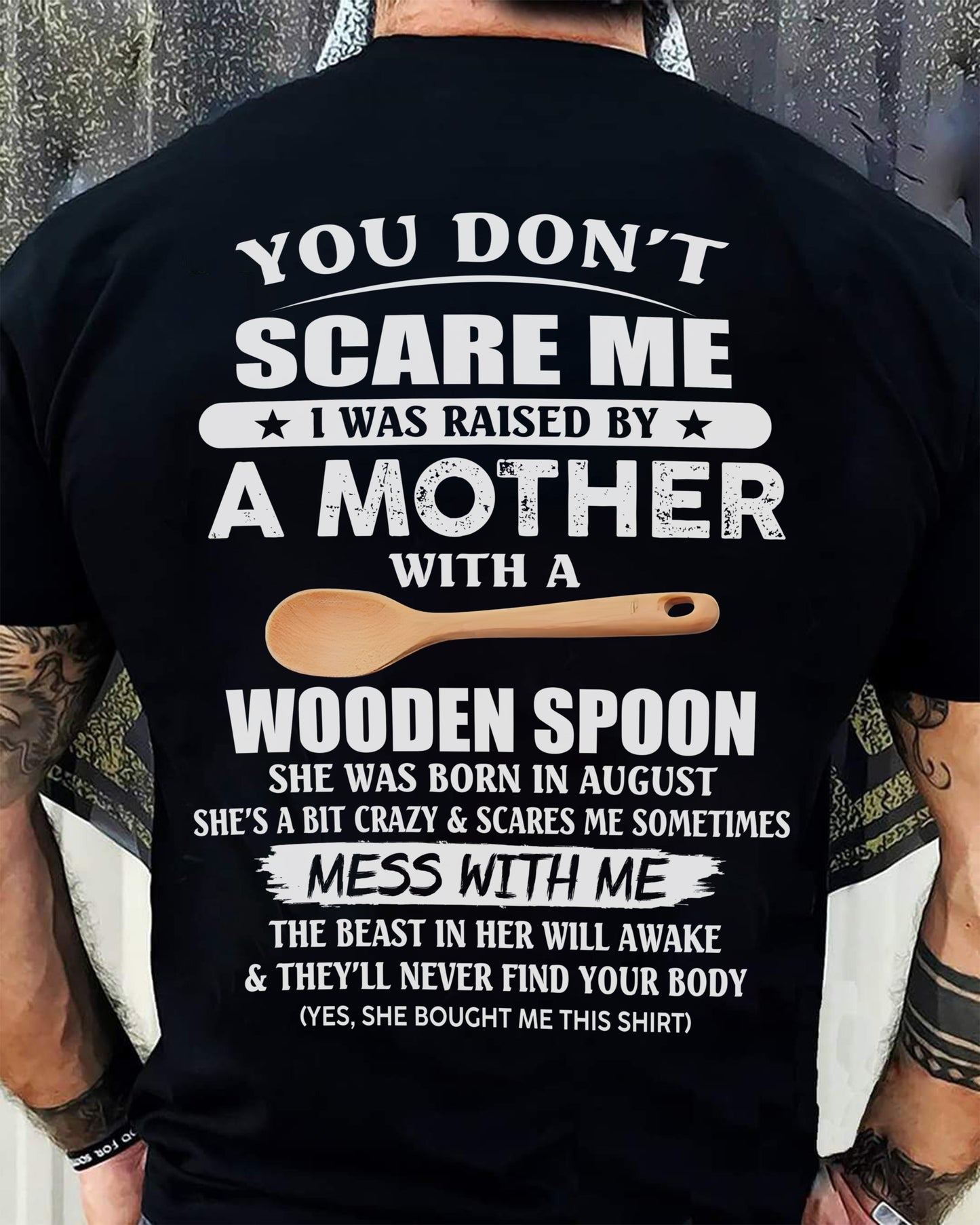 August - Awesome Mom Born In August - Special gift for your Son - TOP08 (SKU07-82-08)