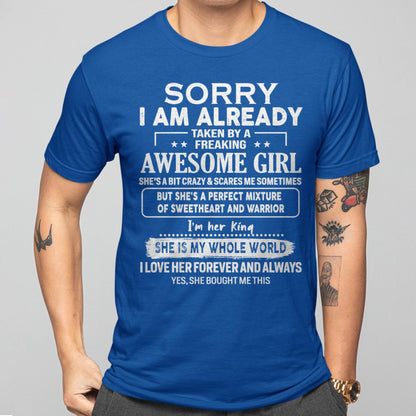Awesome Girl - Perfect Gift For Your Boyfriend, Husband (SKU04-86MT-00)
