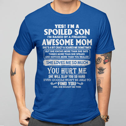 Awesome Mom - Perfect Gift For Your Spoiled Son From Mom - NGHL00 (SKU05-47-00)
