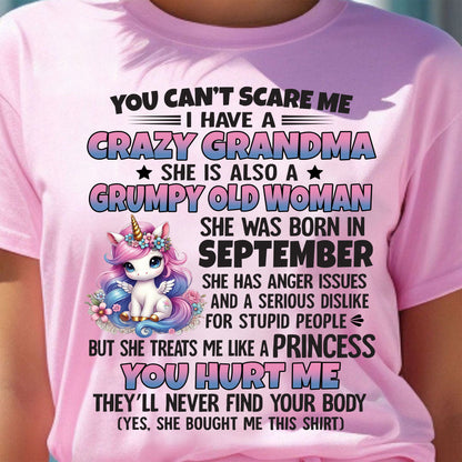 SEPTEMBER - YOU CAN'T SCARE ME - GIFT FROM GRANDMA - NGHL09 (SKU09-106-09)