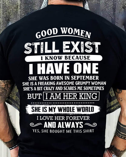 SEPTEMBER - GOOD WOMEN STILL EXIST - PERFECT GIFT FROM WIFE, GIRLFRIEND - NGHL09 (SKU12-306-09)