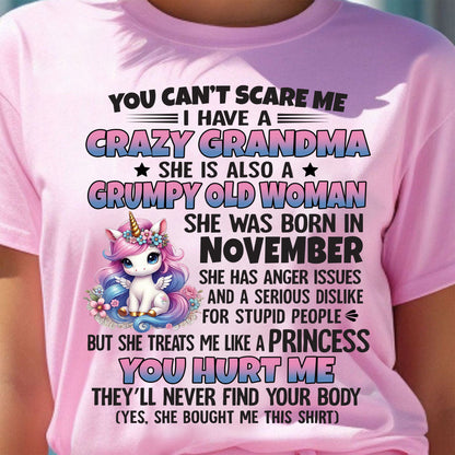 NOVEMBER - YOU CAN'T SCARE ME - GIFT FROM GRANDMA - NGHL11 (SKU09-106-11)