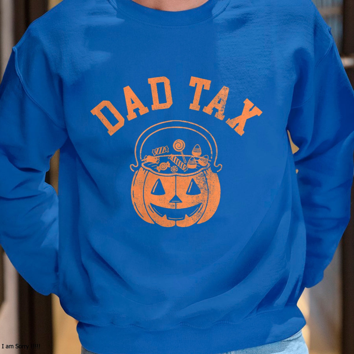 Dad Tax Halloween Trick Or Treat Candy Pumkin Dad Joke T-Shirt - Halloween Unisex T-Shirt/Hoodie - NGHL00