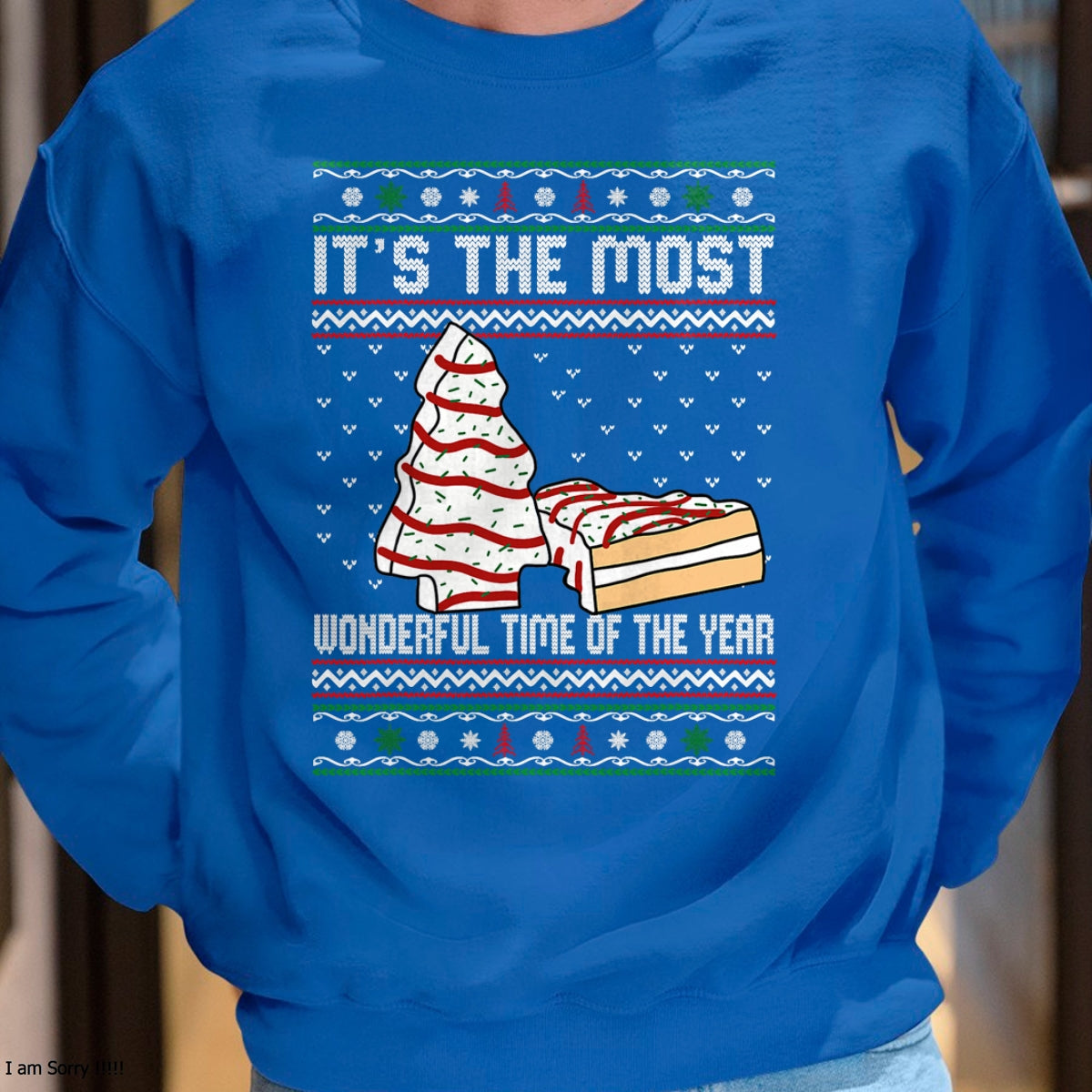 Its The Most Wonderful Time Of The Year Christmas tree cake T-Shirt - Christmas Unisex T-Shirt/Hoodie/Sweatshirt - NGHL00