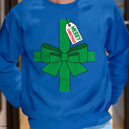 Funny DIY Christmas Present Costume T-Shirt - Christmas Unisex T-Shirt/Hoodie/Sweatshirt - NGHL00