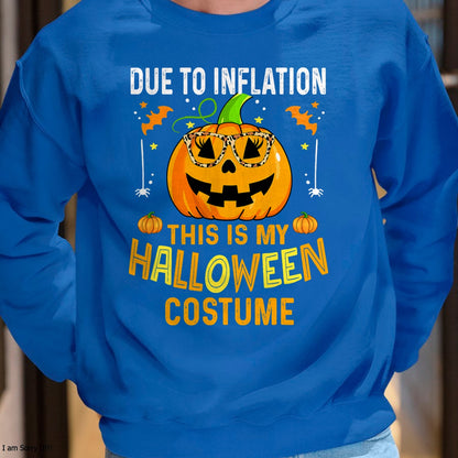 Pumpkin Halloween Costume Men Women Funny Halloween 2025 T-Shirt - Halloween Unisex T-Shirt/Hoodie - NGHL00