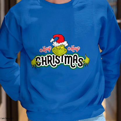 Dr. Seuss Grinch Hugs Christmas Short Sleeve T-shirt - Christmas Unisex T-Shirt/Hoodie/Sweatshirt - NGHL00