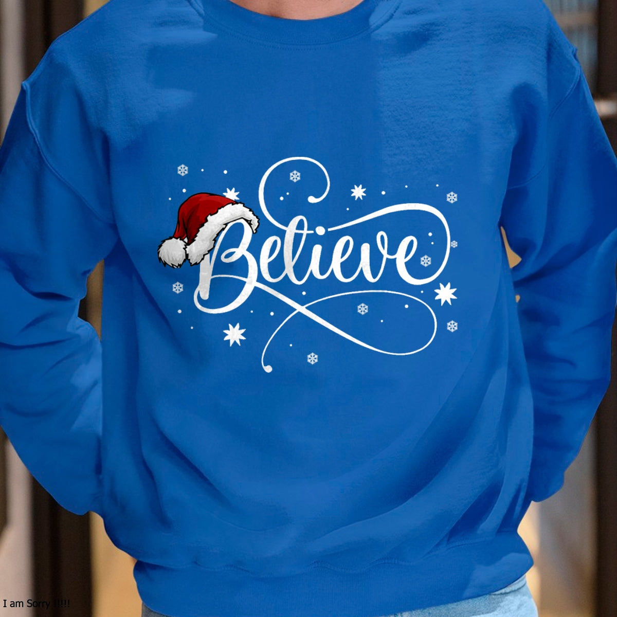 Christmas - Believe Santa Claus Believe Christmas Kids T-Shirt - Christmas Unisex T-Shirt/Hoodie/Sweatshirt - NGHL00